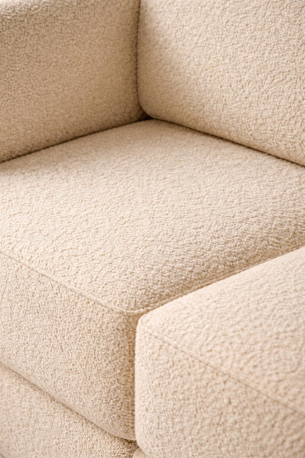 boucle auduma divani