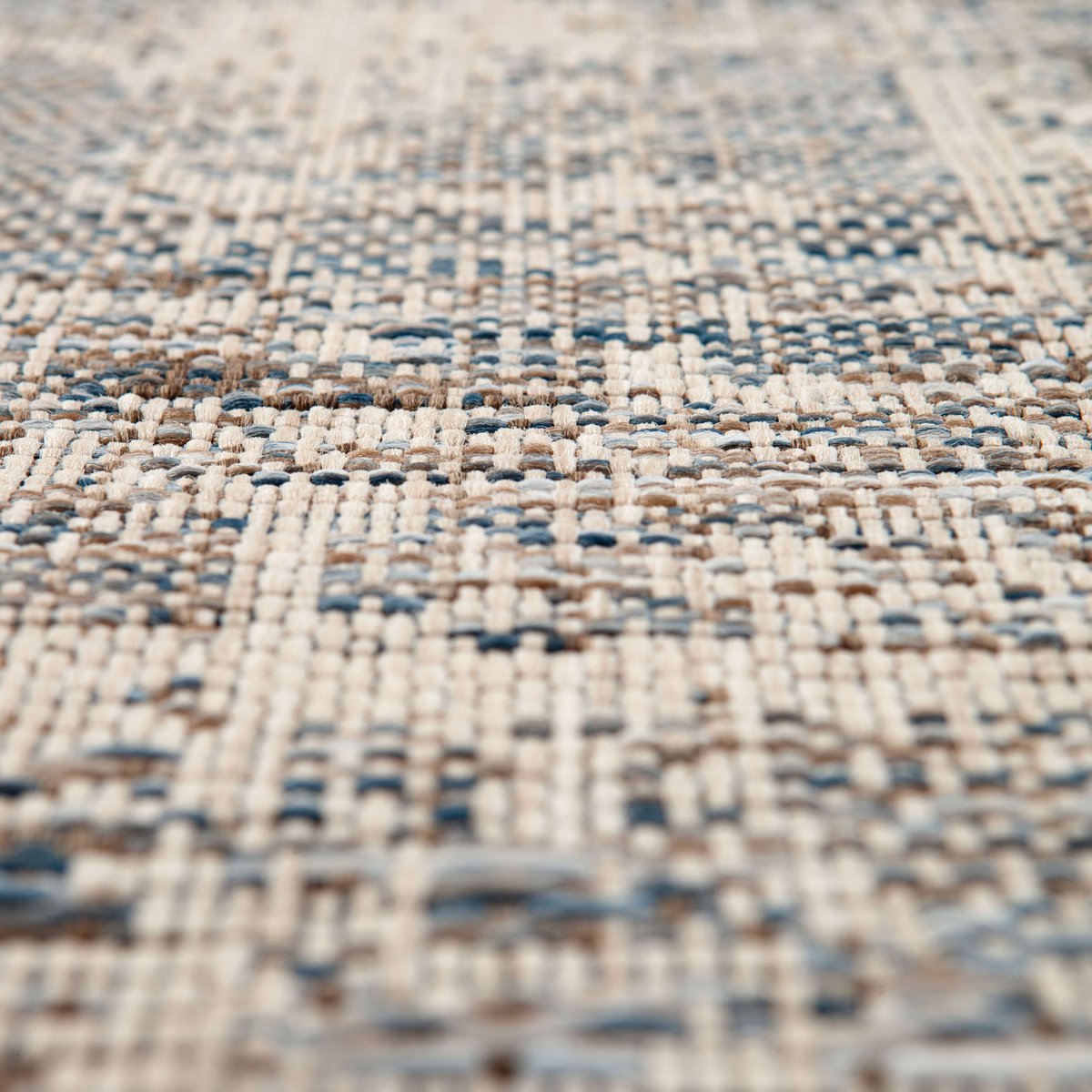 Round Rug Catania Gray Outdoor D-160