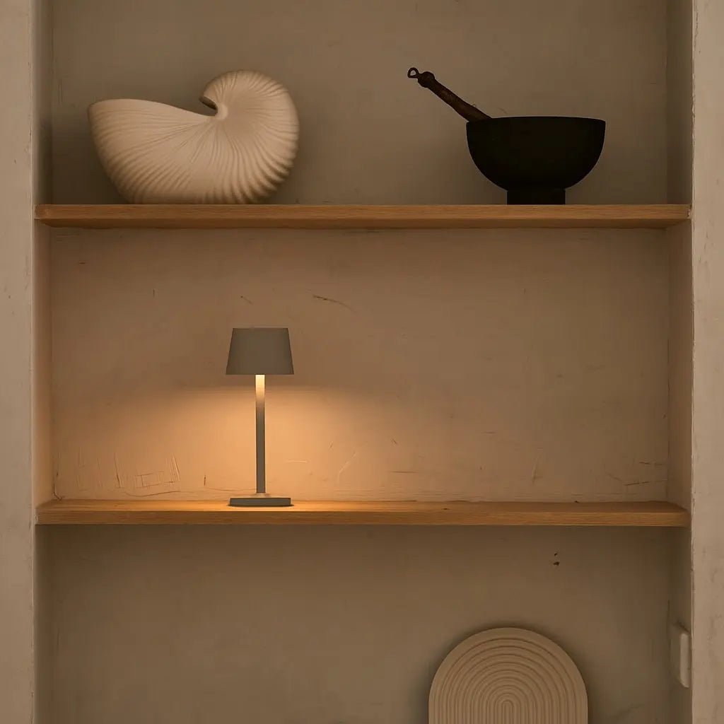 Table Lamp Ava Shadow Grey