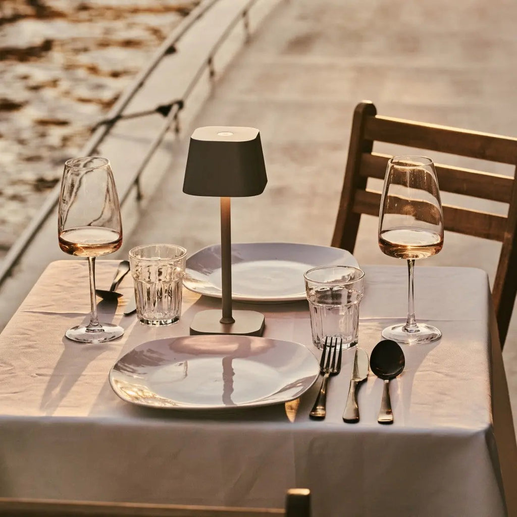 Table Lamp Ava Shadow Grey