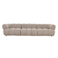 Dīvāns New York Sand Boucle 4-Seater Sofa