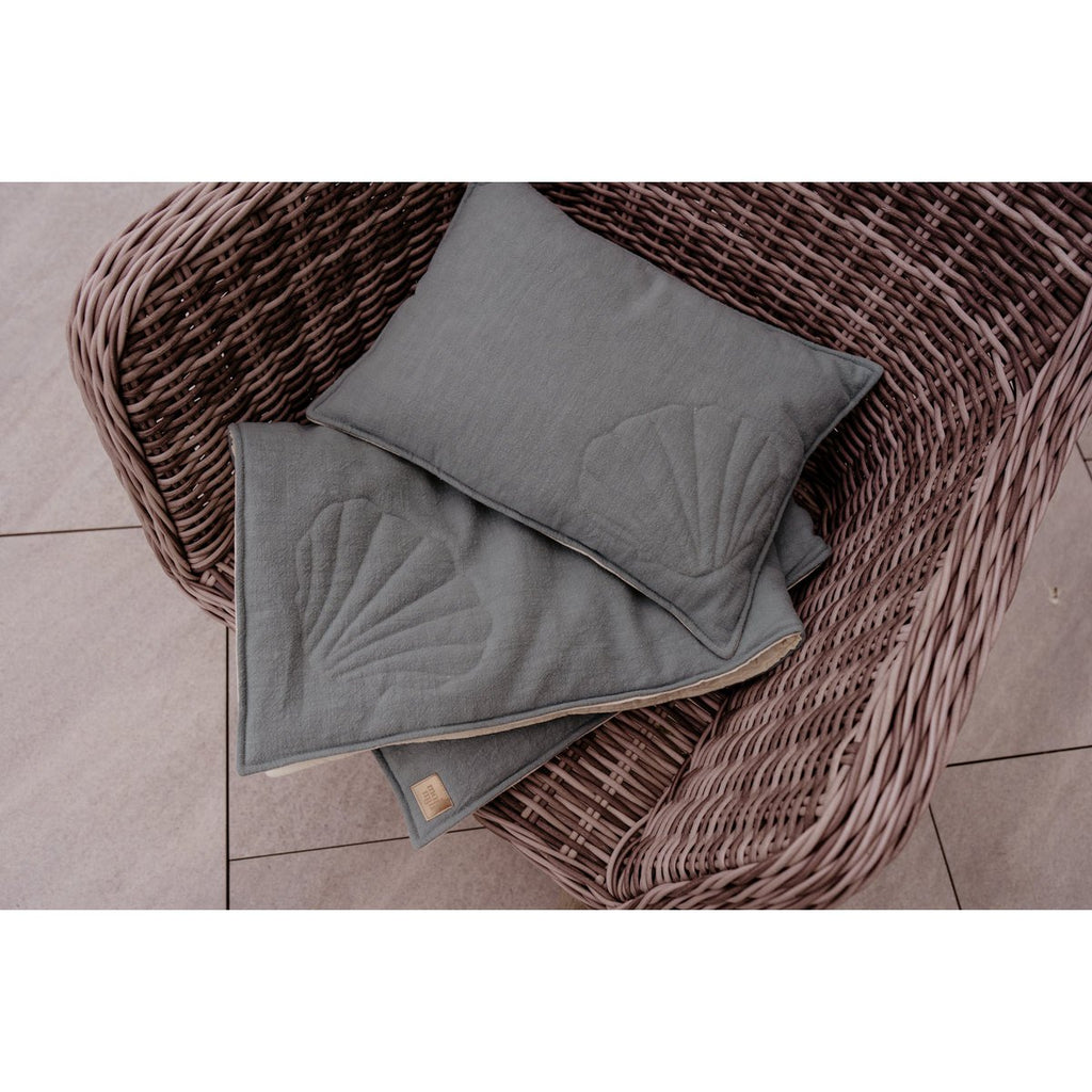 Shell Sea Blanket And Pillow Set For Infants