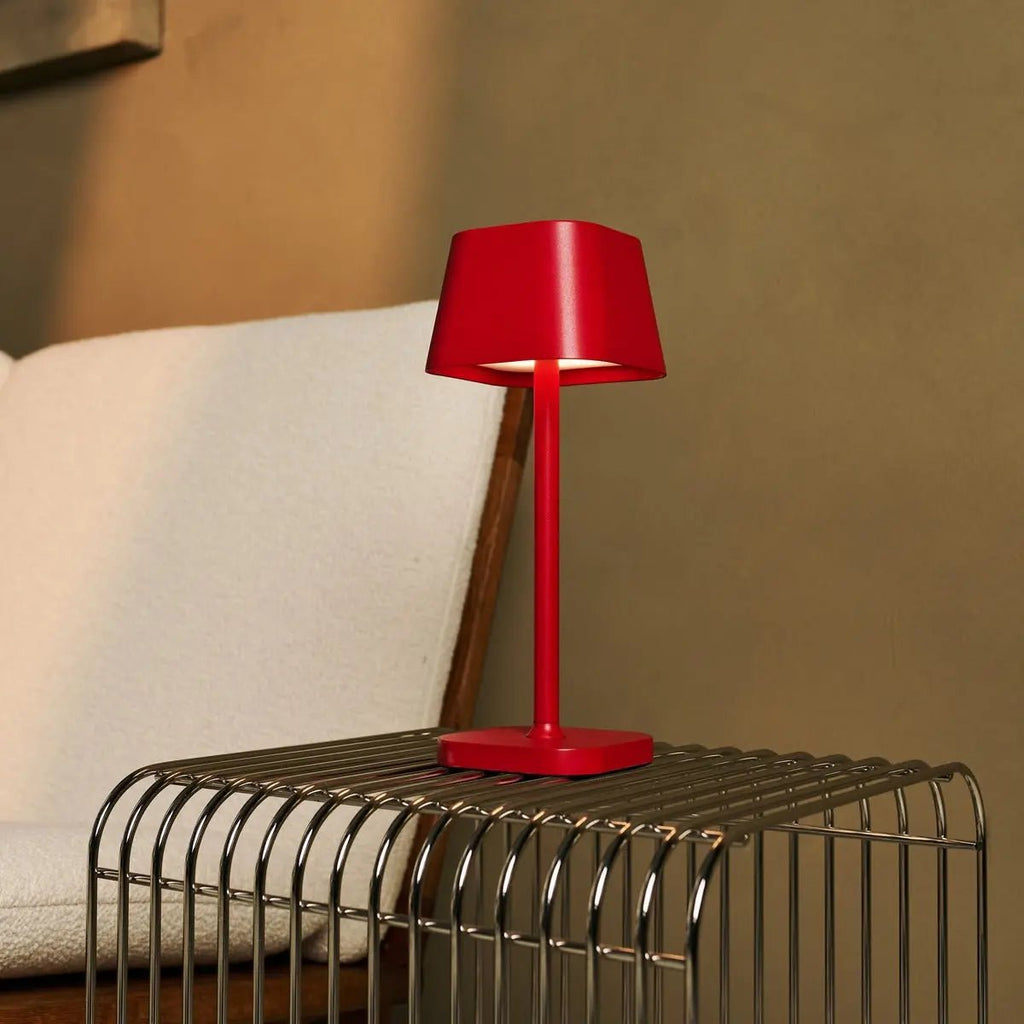 Table Lamp Ava Berry Red