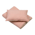Blanket And Pillow Set Sehll Light Pink For Infants