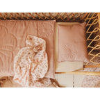 Bloom Powder Pink Children'S Blanket And Pillow Set