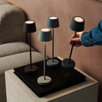 Table Lamp Vondel Mini Stone Gray
