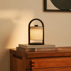 Table Lamp Rivel Black & Gray Wooden