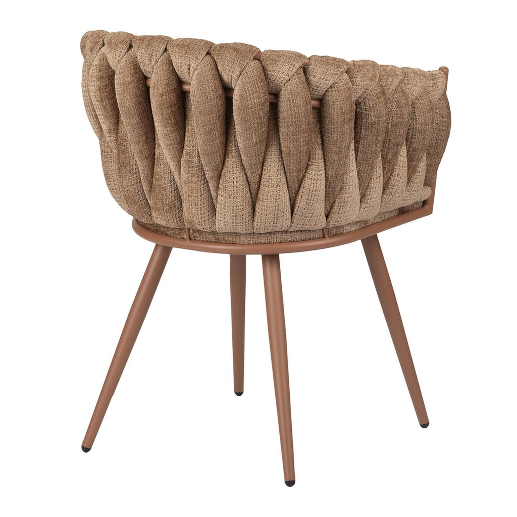 Valgomojo kėdės su karamele – 2 vnt. rinkinys