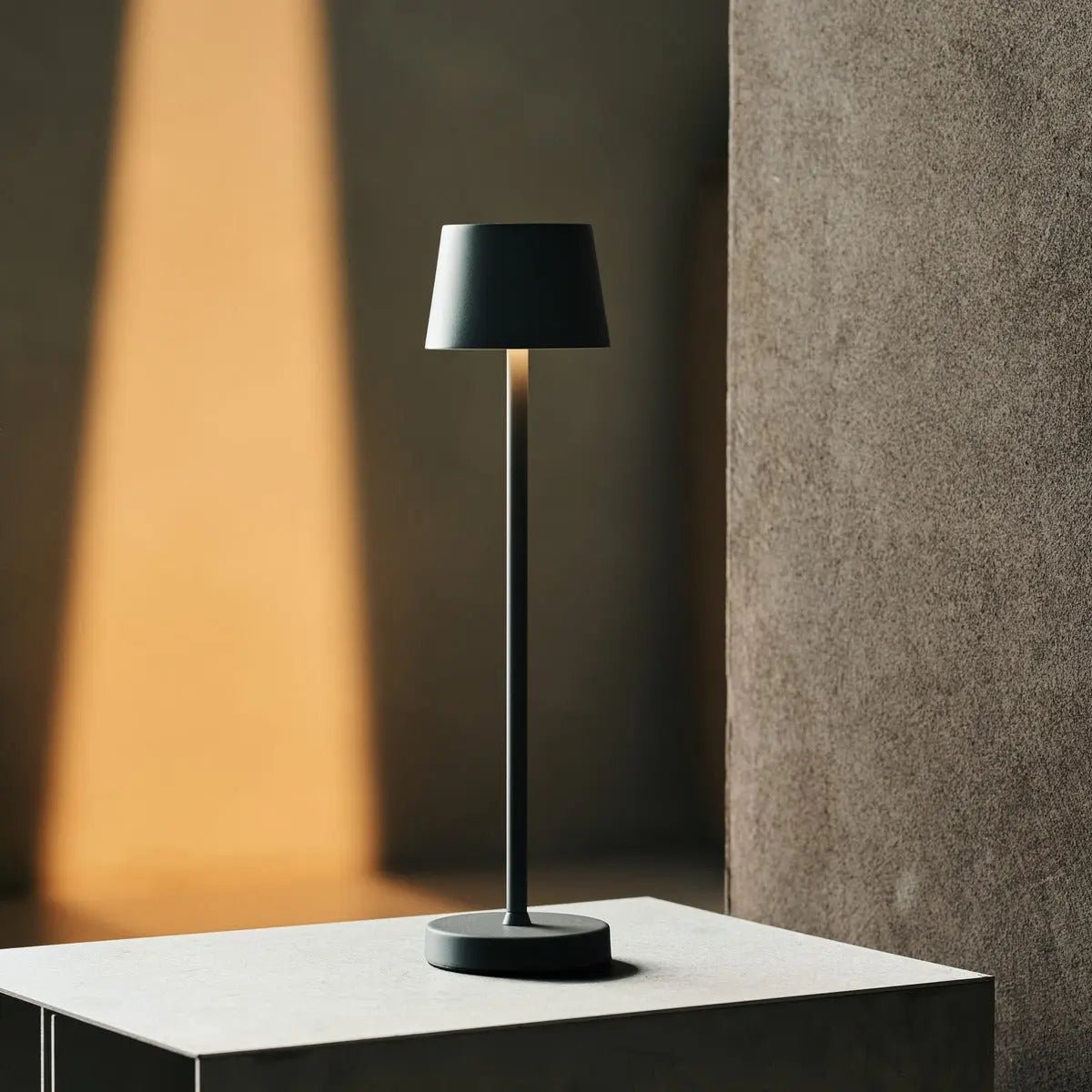 Table Lamp Vondel Mini Stone Gray