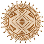 APVALUS KILIMAS SAMI BRONZINĖ D-160