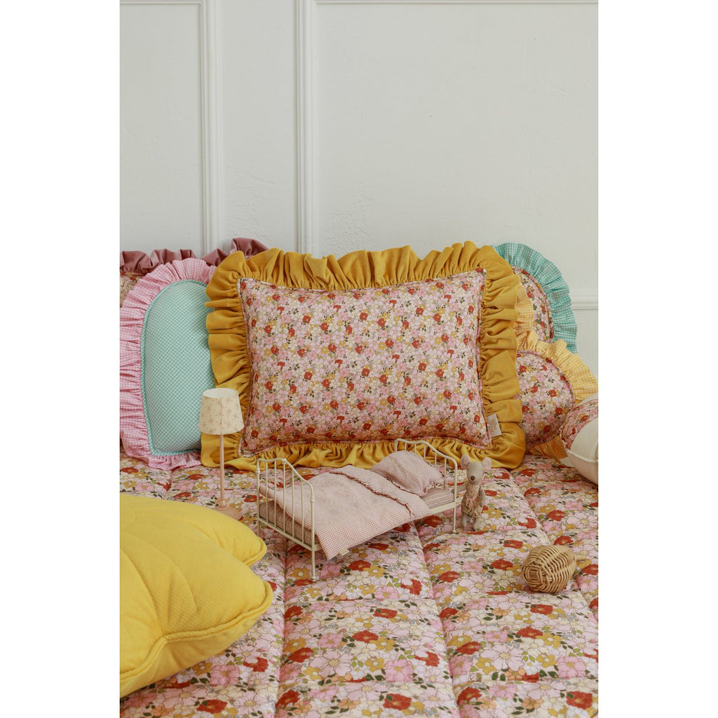 Spring Garden Blanket And Pillow Set - For Children
