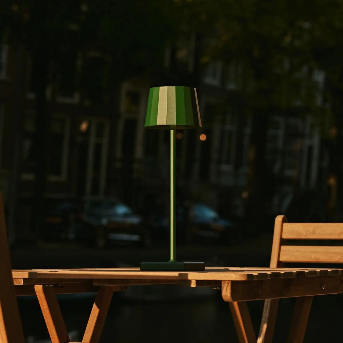 Table Lamp William Pine Green