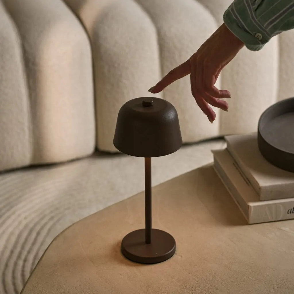 Table Lamp Mocha Brown