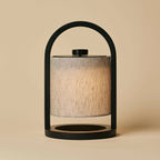 Table Lamp Rivel Black & Gray Wooden