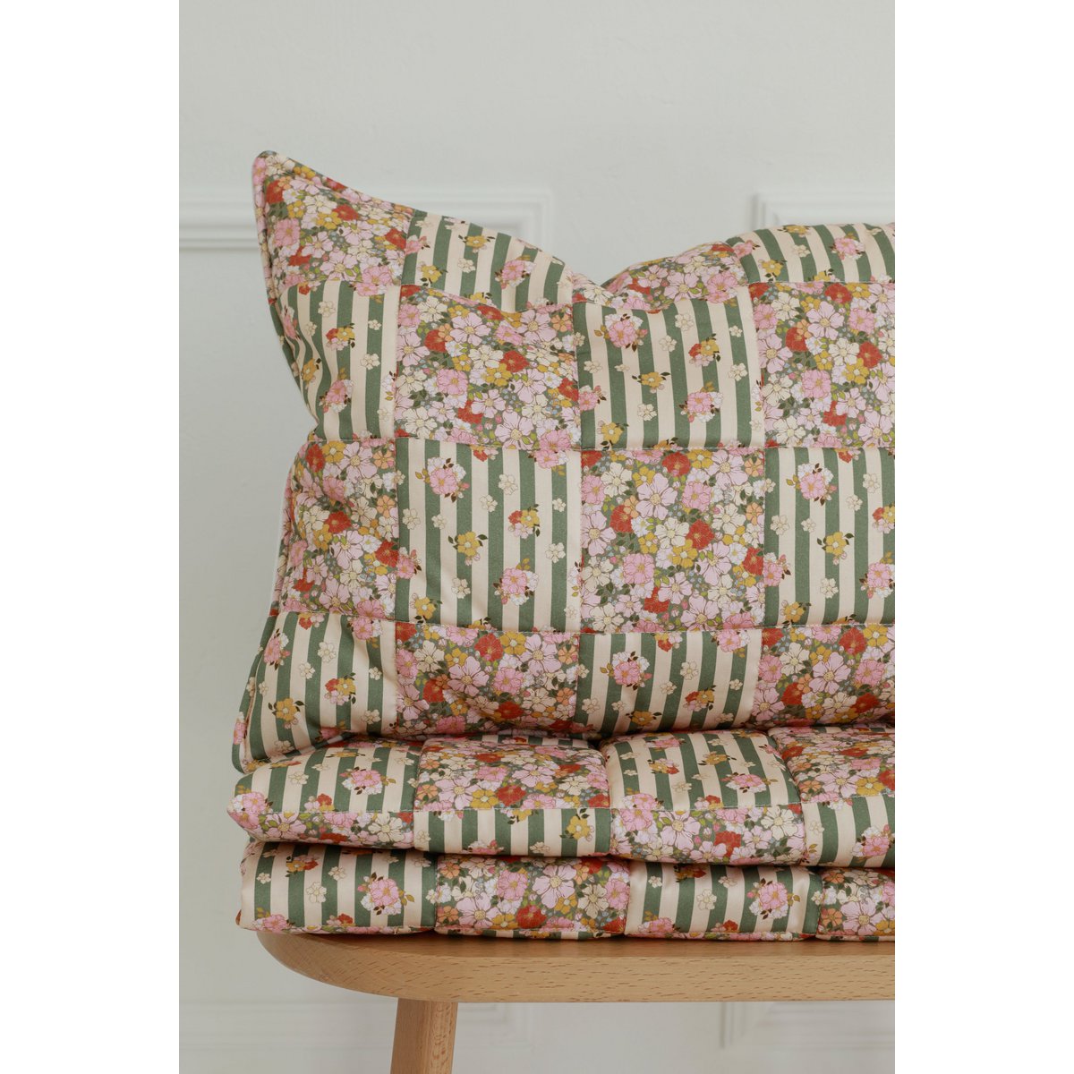 Blanket And Pillow Set Green Garden - For Children