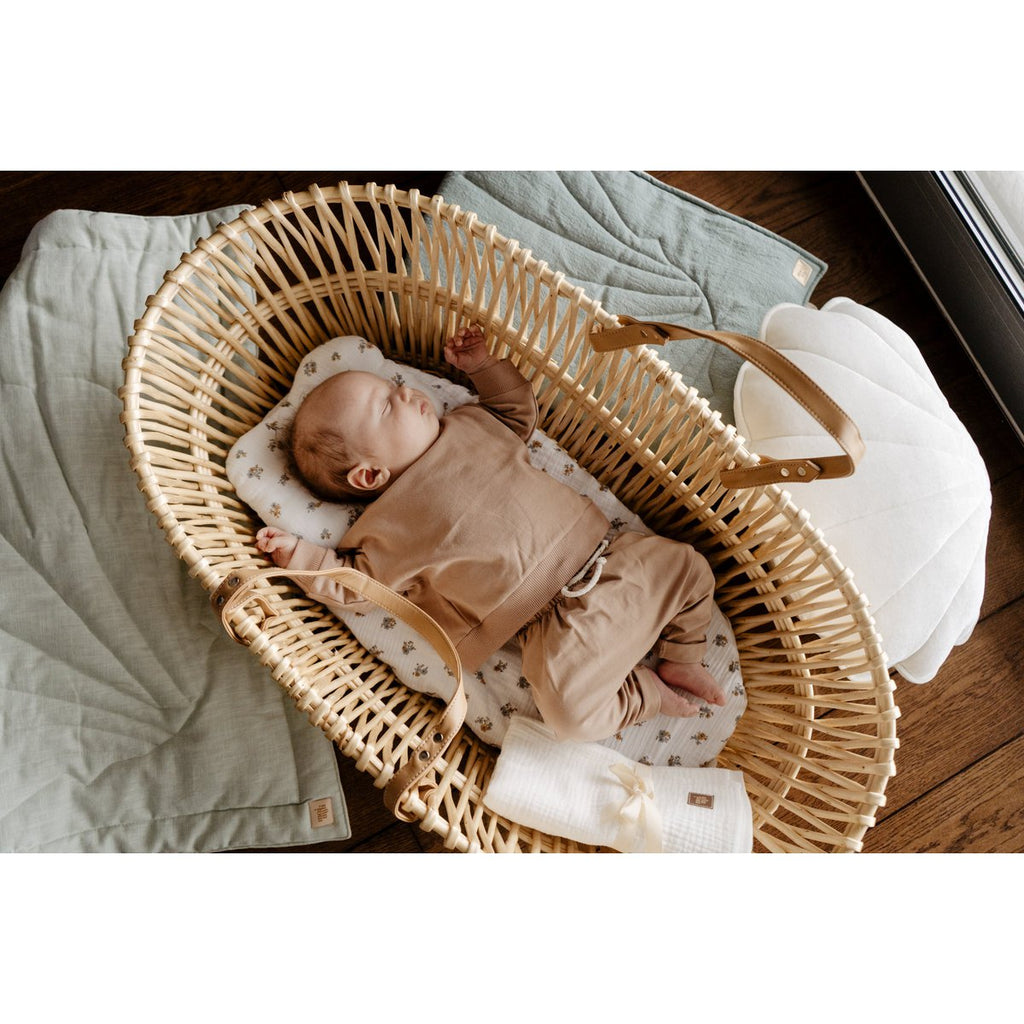 Shell Sea Blanket And Pillow Set For Infants