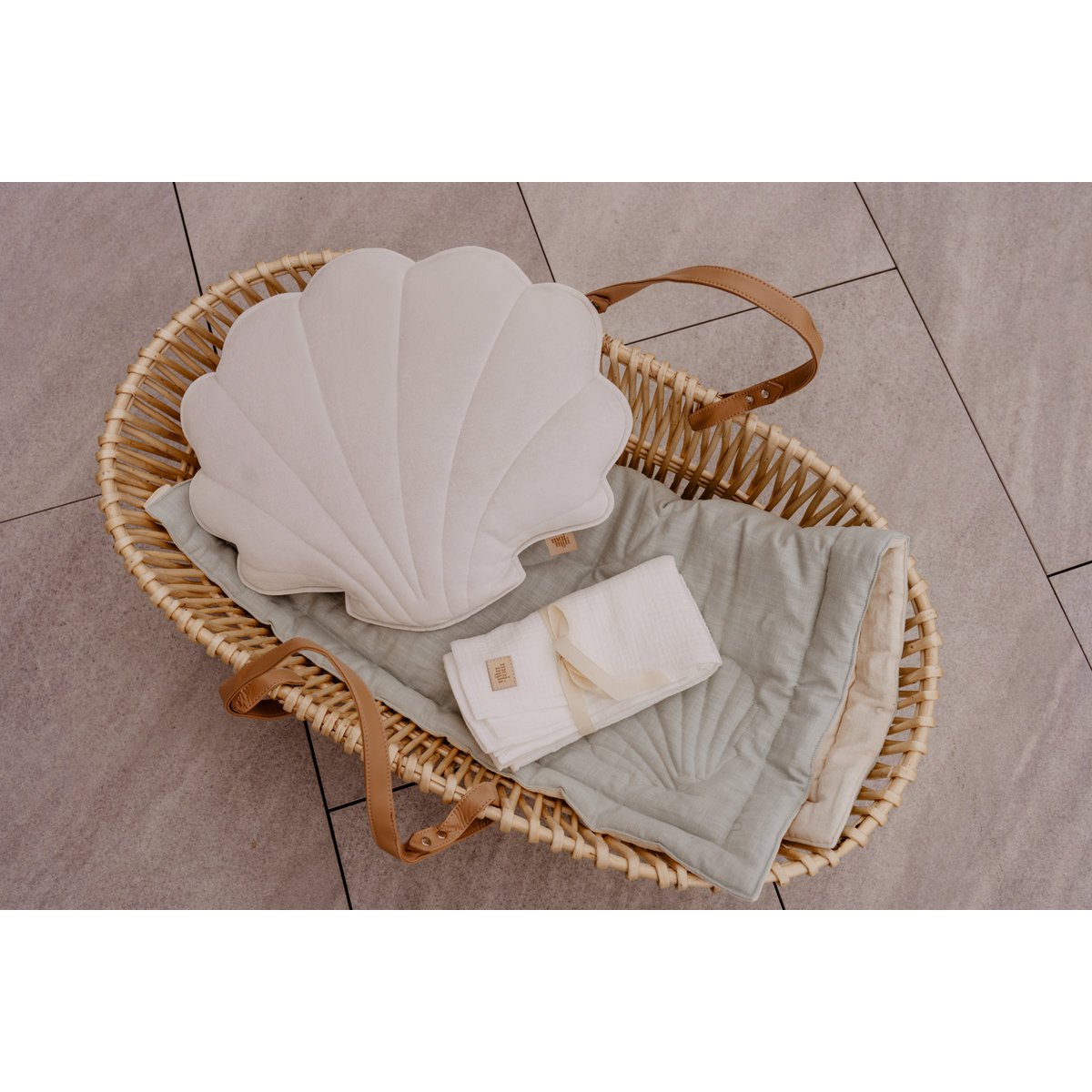 Spilvens Shell Velvet White