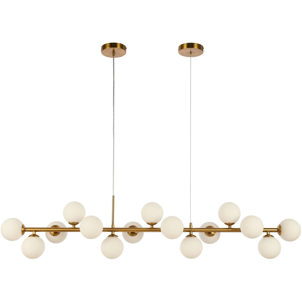 Ceiling Lamp Nancy White Gold
