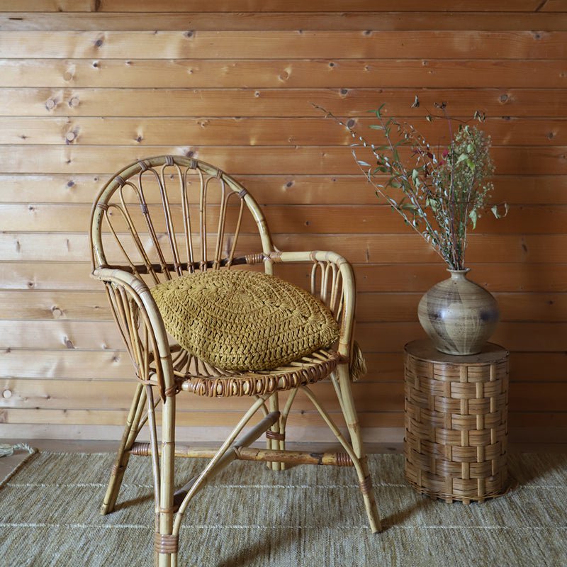 Plunksninė pagalvė su garstyčių spalva