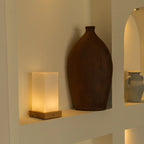 Table Lamp Zayn Light Brown Wooden