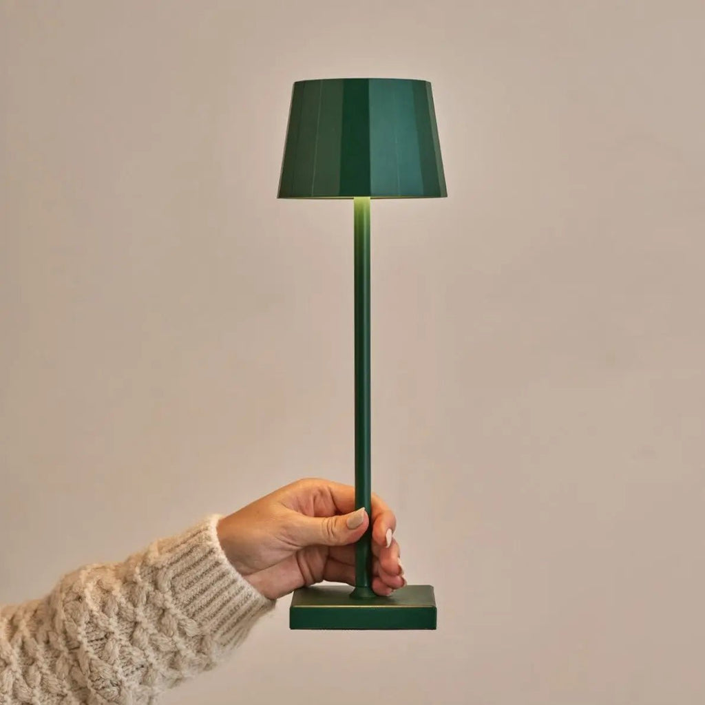 Table Lamp William Pine Green