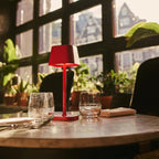 Table Lamp Ava Berry Red