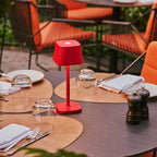 Table Lamp Ava Berry Red