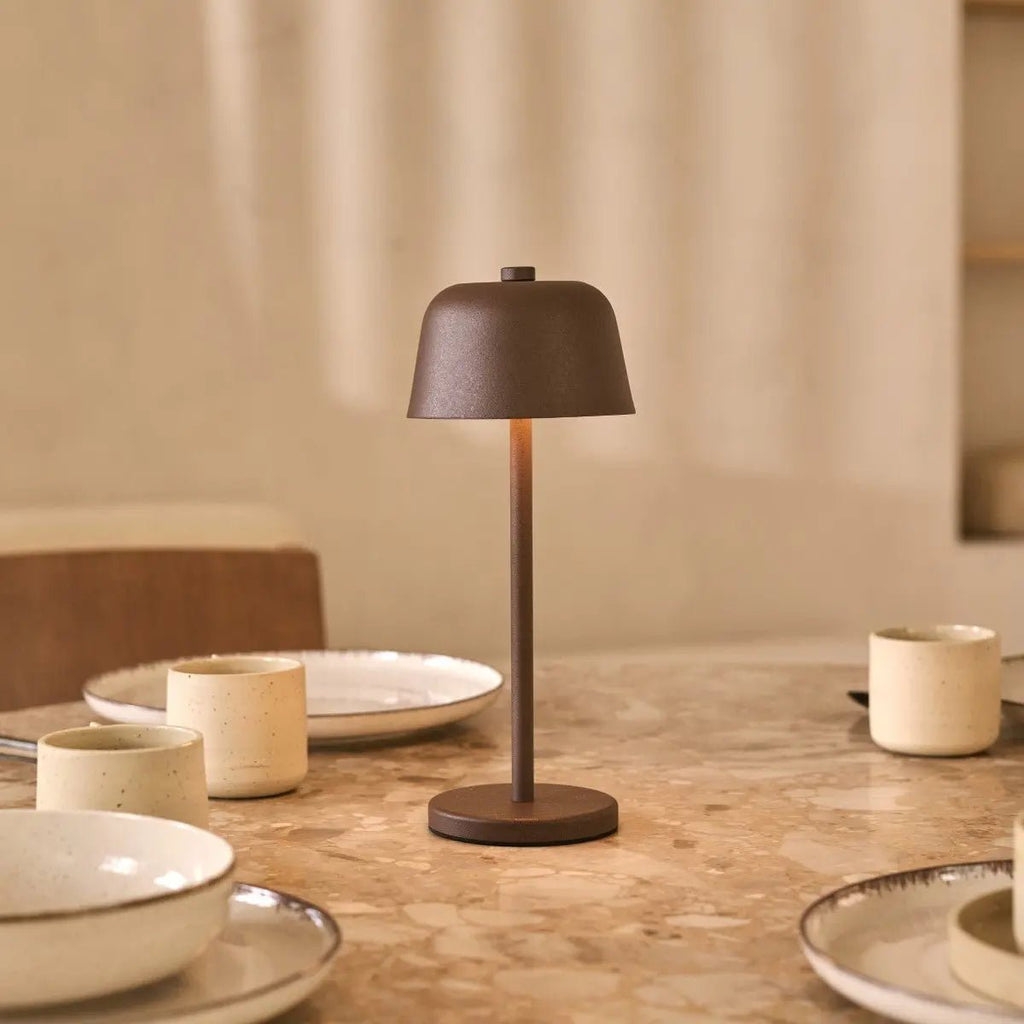 Table Lamp Mocha Brown