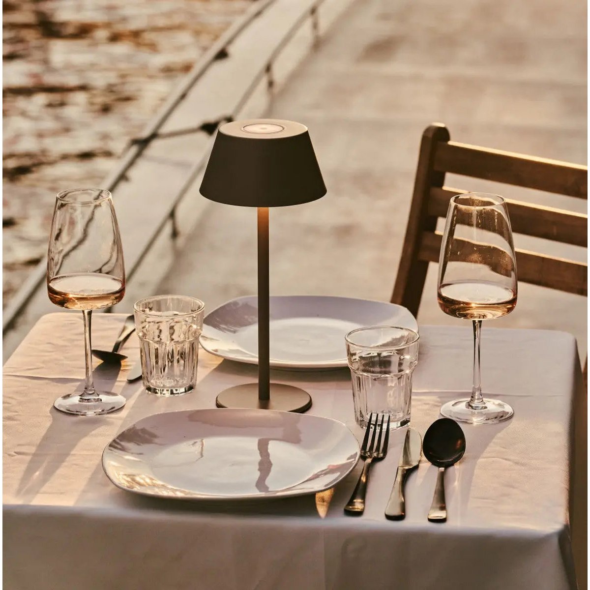 Galda Lampa Milou Koala Brown