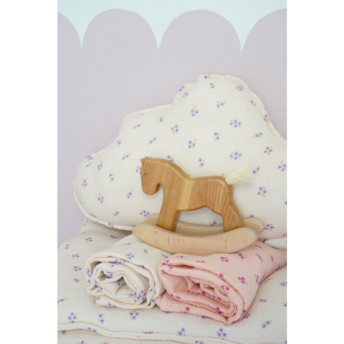 Bedding Set Purple - For Babies