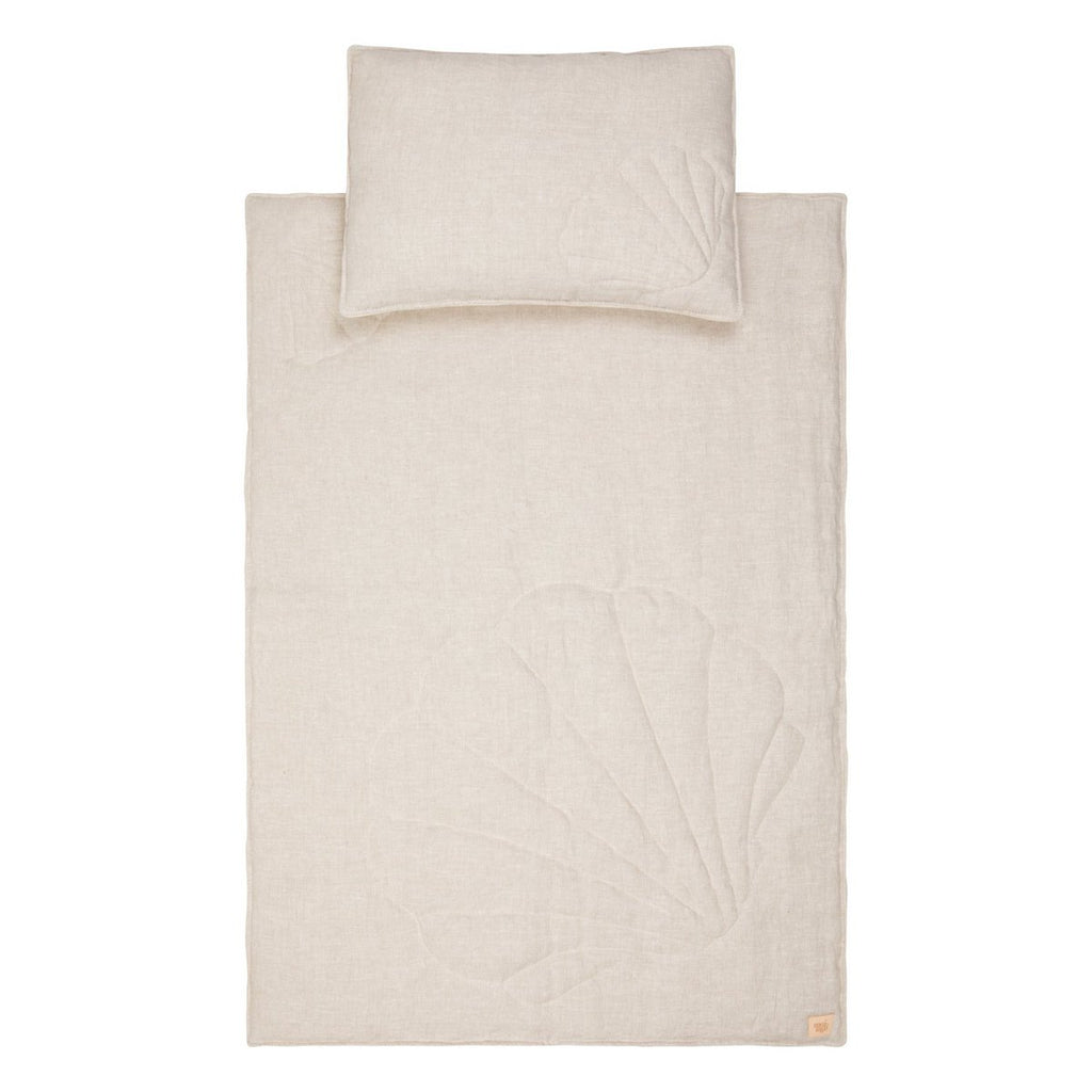 Shell Sand Baby Blanket And Pillow Set