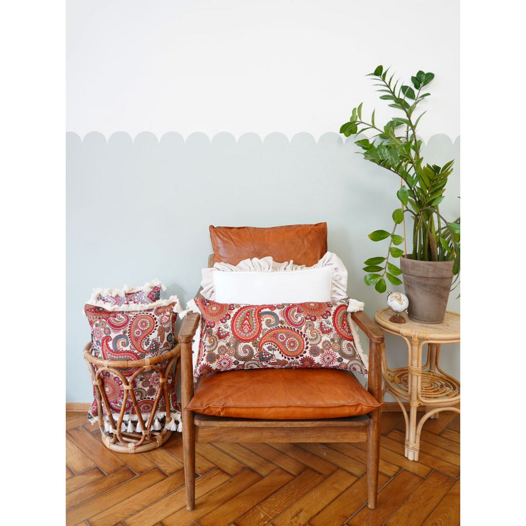 Aksominė kavos ir latte pagalvė