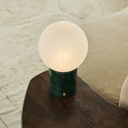 Galda Lampa Metsu Green Verde Alpi Marble