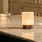 Table Lamp Cuyp Emperador Dark Marble