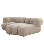 Sofa „New York Sand Boucle“ dešinės pusės