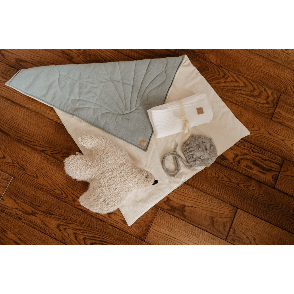 Shell Sea Blanket And Pillow Set For Infants