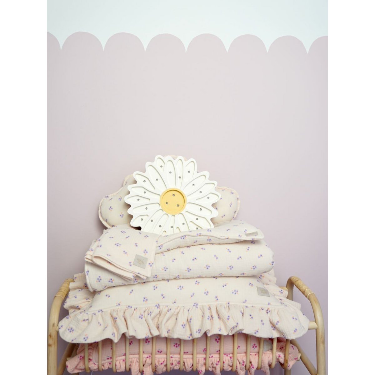 Bedding Set Purple - For Babies