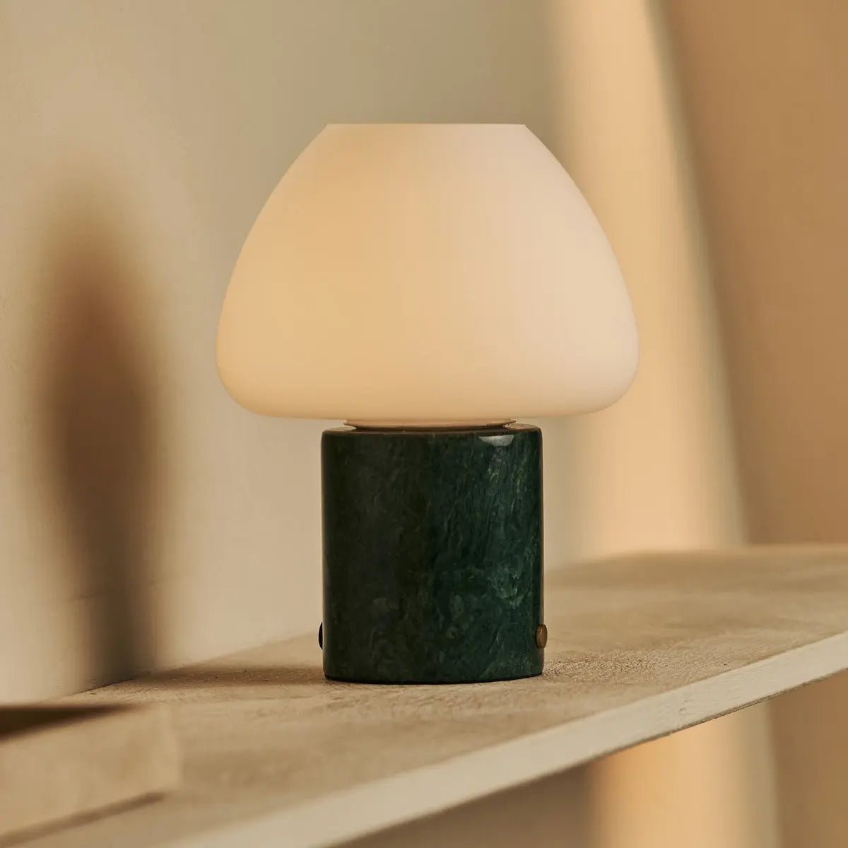 Galda Lampa Ostade Green Verde Alpi Marble