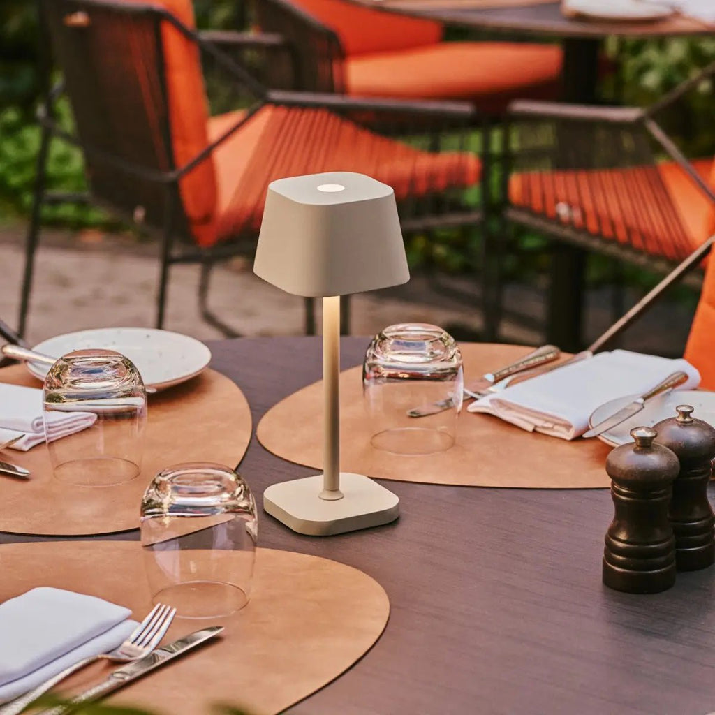 Table Lamp Ava Shadow Grey