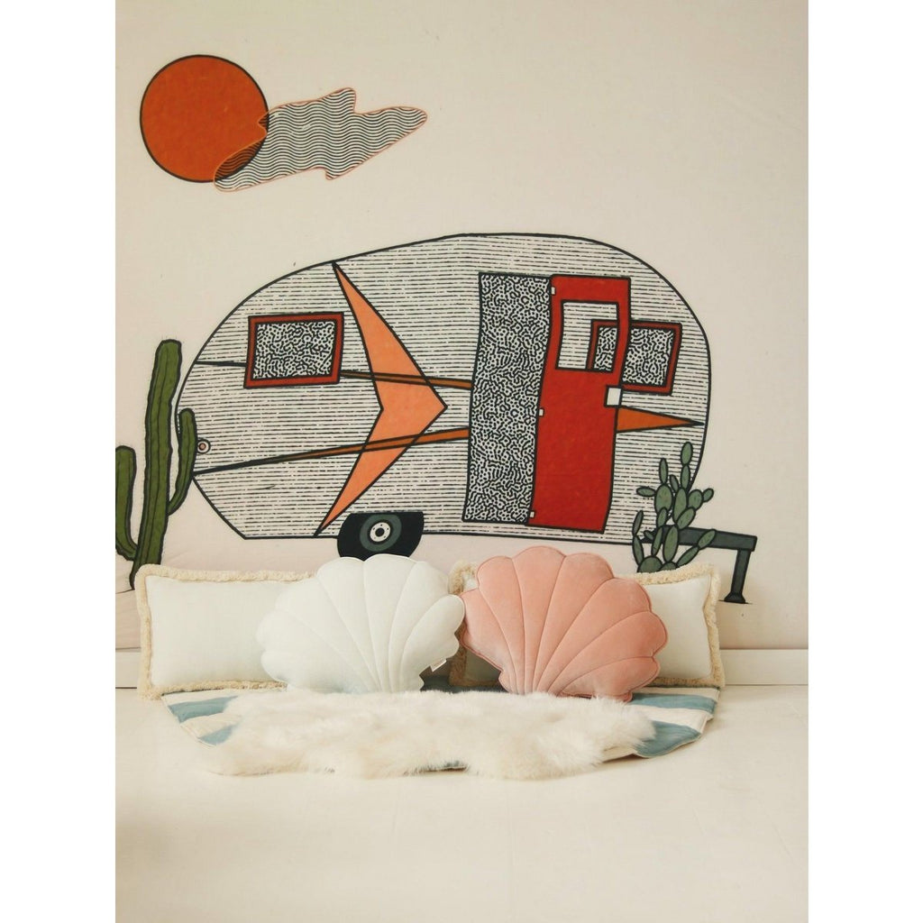 Spilvens Shell Velvet White