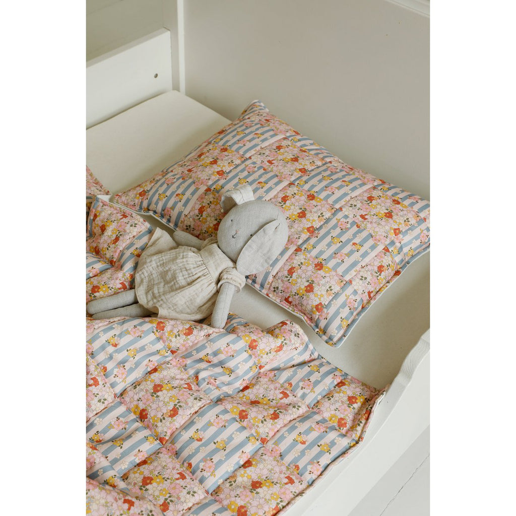 Summer Garden Blanket And Pillow Set - For Children