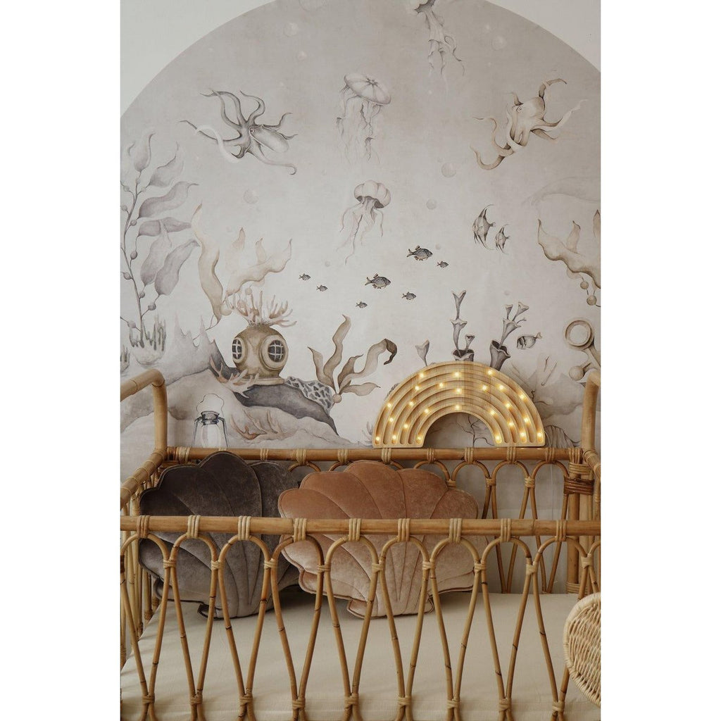 PAGALVĖS KIAULĖ AKSOMAS SMĖLIO SPALVOS PERLAS