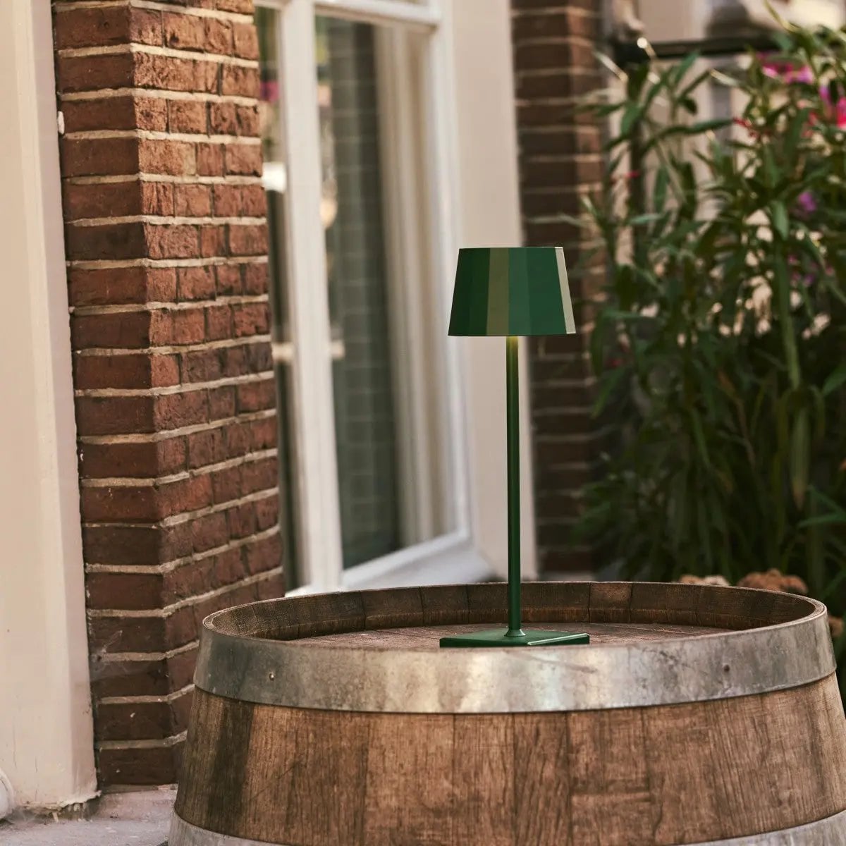 Table Lamp William Pine Green