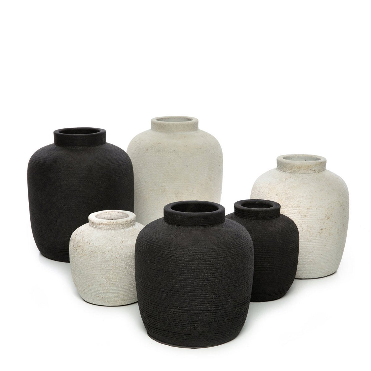 Vase Peaky Black - S