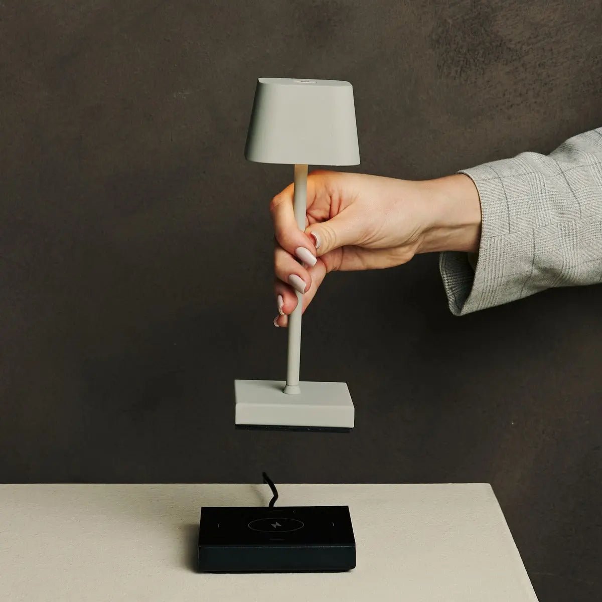 Table Lamp Sarphati Mini Shadow Gray