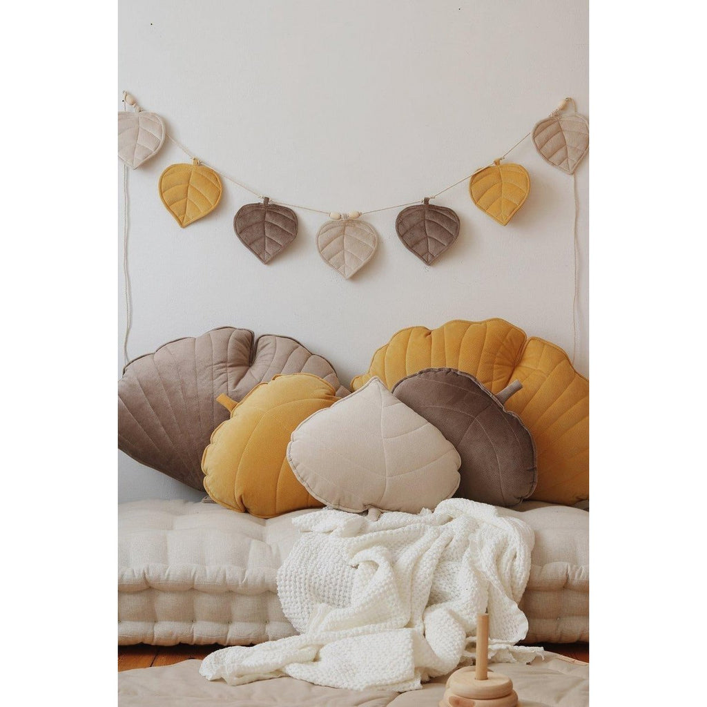 Velvet Leaf Pillow