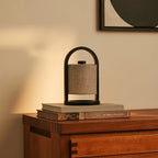 Table Lamp Rivel Black & Gray Wooden