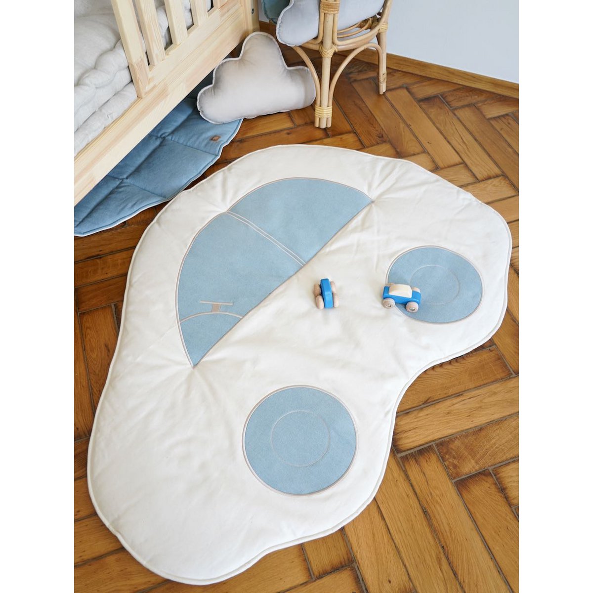 Rotaļu Paklājs Car Jeans