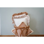 Aksominė kavos ir latte pagalvė