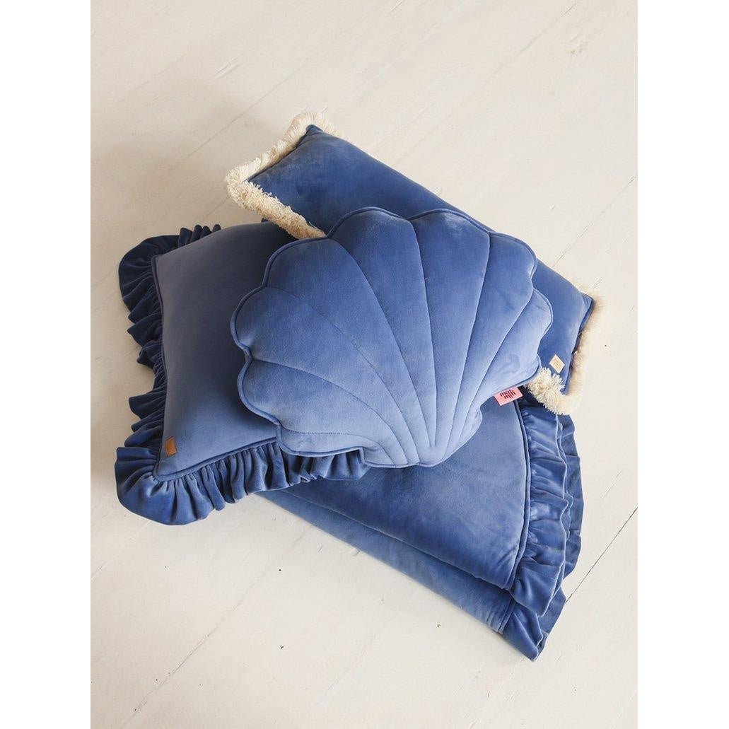 Spilvens Shell Velvet Sapphire